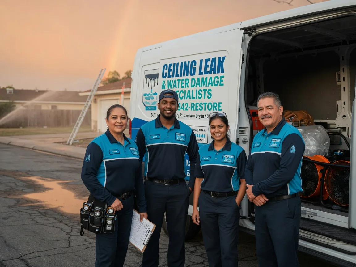 Ceiling Leak Cleanup company in Capron, VA